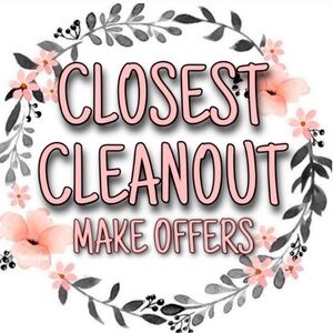 CLOSET CLEANOUT!